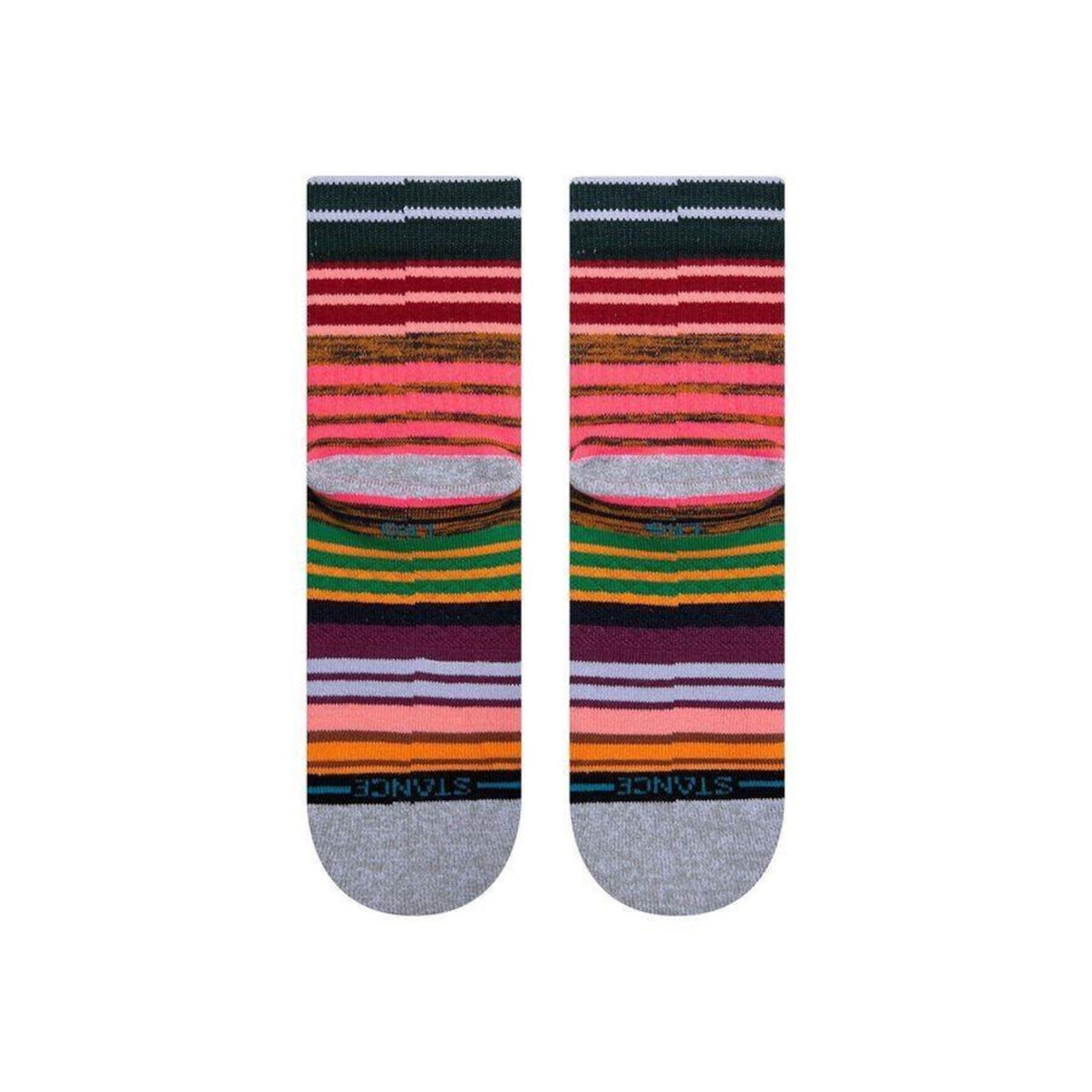 Meia Stance Palette Quarter Infiknit Multicolor - 36 a 44 - Adulto - Foto 4