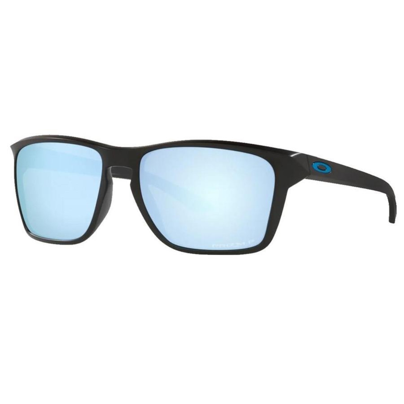 Óculos de Sol Oakley Unissex Sylas Matte Black Prizm Deep Water Polar - Foto 1