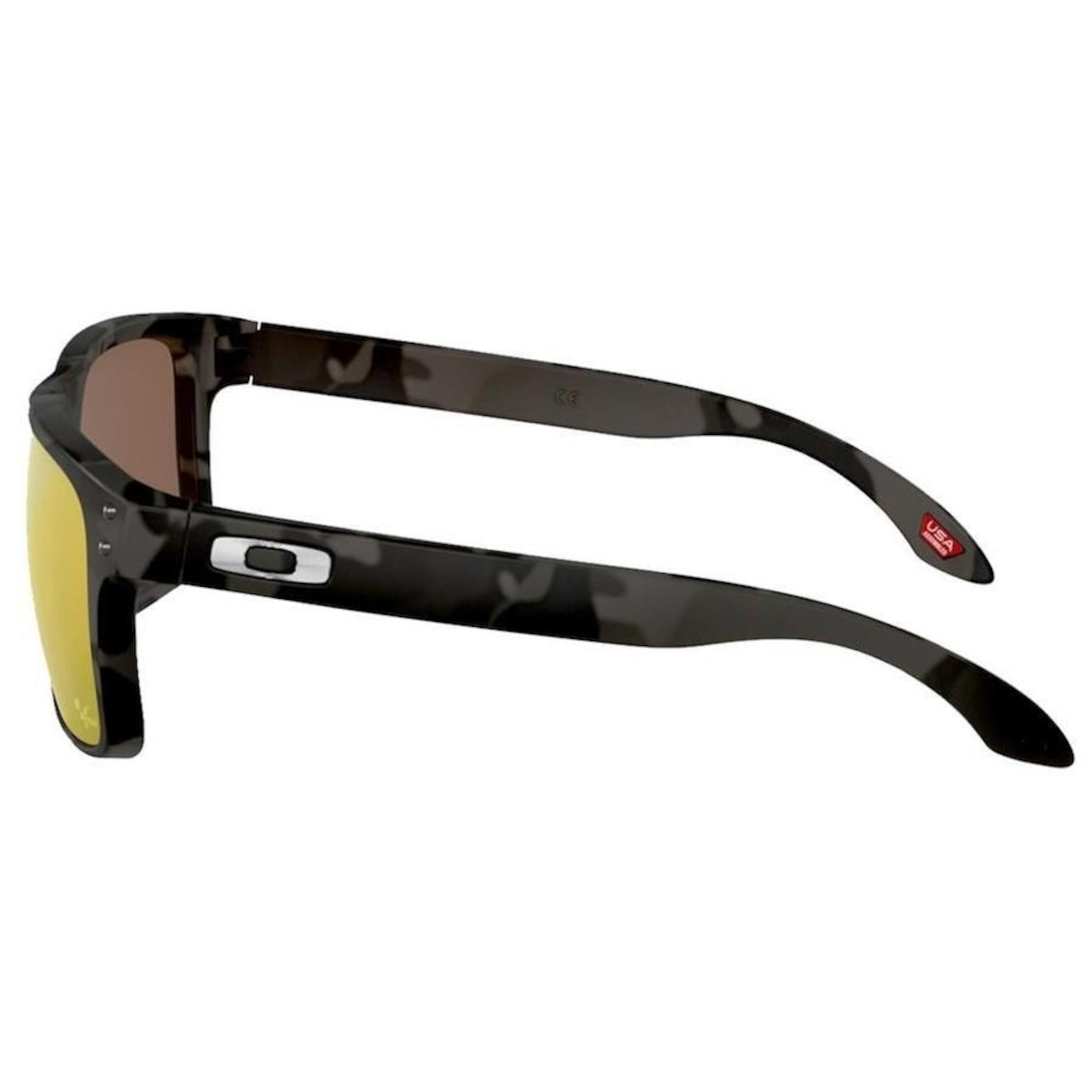 Óculos de Sol Unissex Oakley Holbrook Moto GP Matte Black Tortoise Prizm 24k Polarized - Foto 4