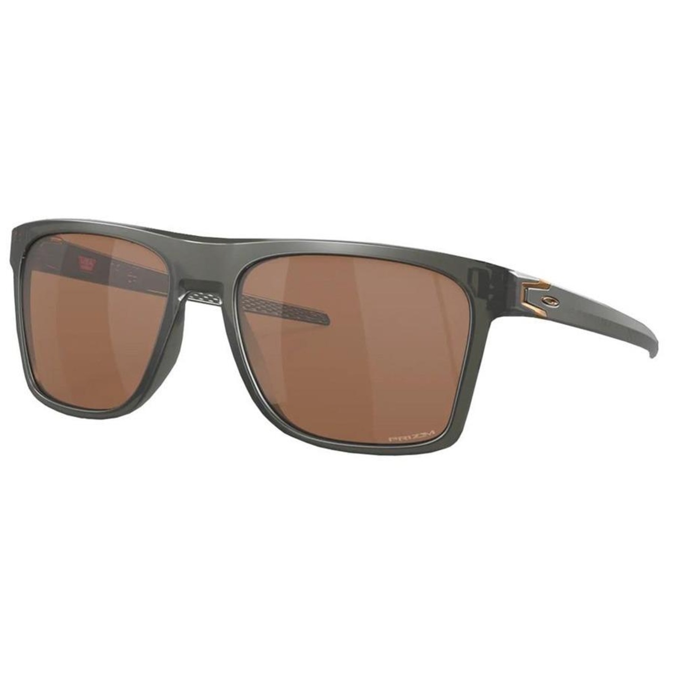 Óculos de Sol Oakley Unissex Leffingwell Matte Grey Smoke/ Prizm Tungsten - Foto 1