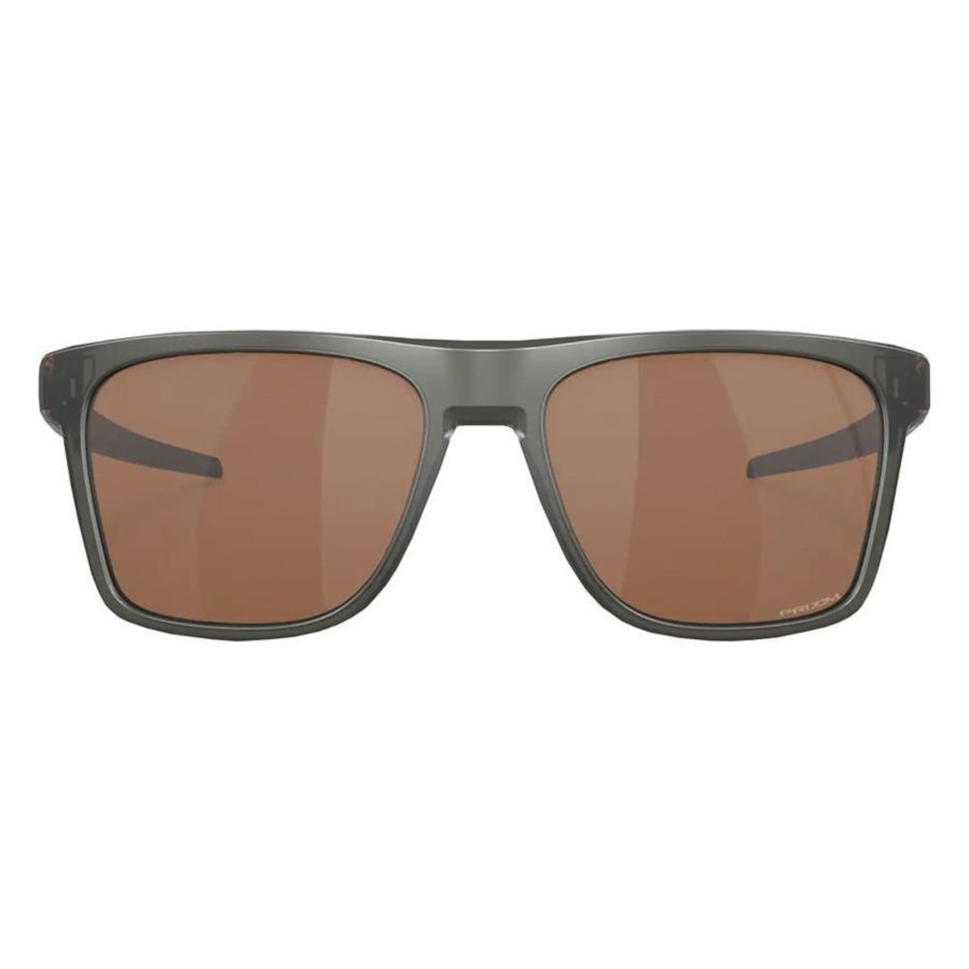 Óculos de Sol Oakley Unissex Leffingwell Matte Grey Smoke/ Prizm Tungsten - Foto 2