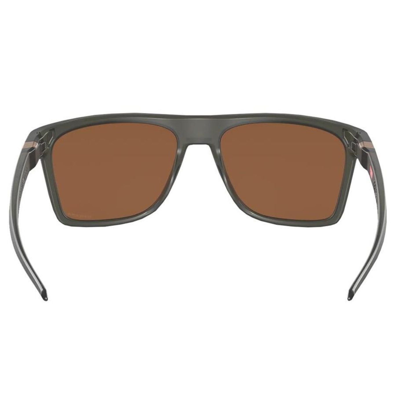 Óculos de Sol Oakley Unissex Leffingwell Matte Grey Smoke/ Prizm Tungsten - Foto 3