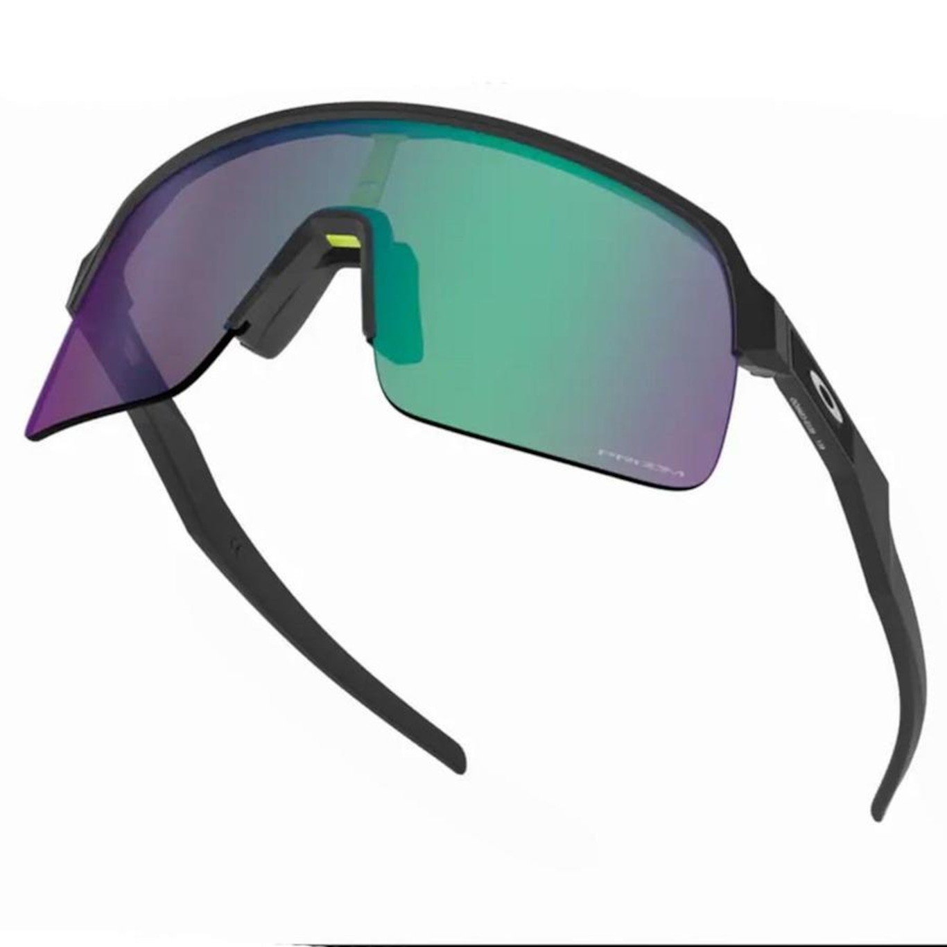 Óculos de Sol Oakley Unissex Sutro Lite Matte Black Prizm Road Jade - Foto 5