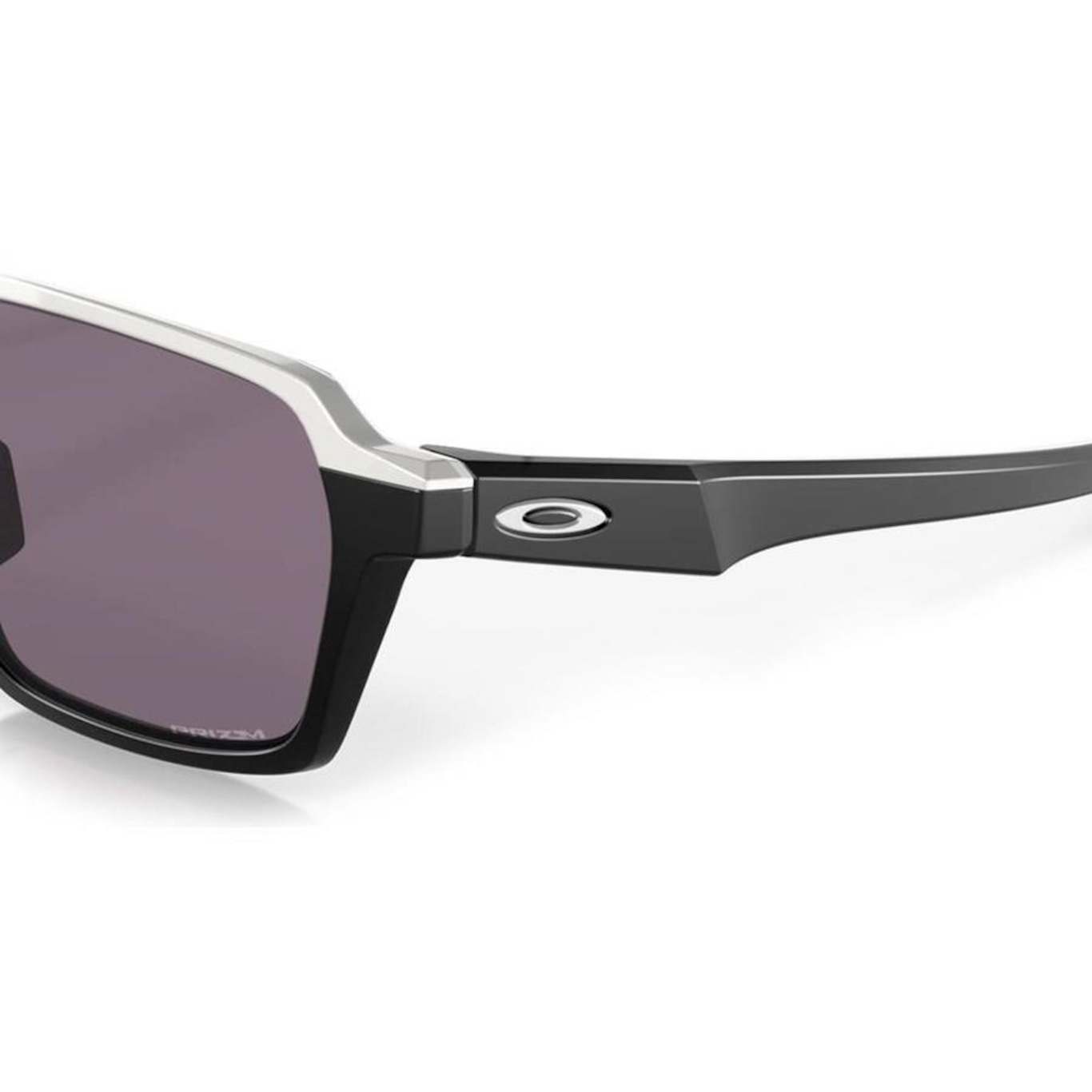 Óculos De Sol Oakley Parlay Matte Black Prizm Grey Unissex - Foto 3