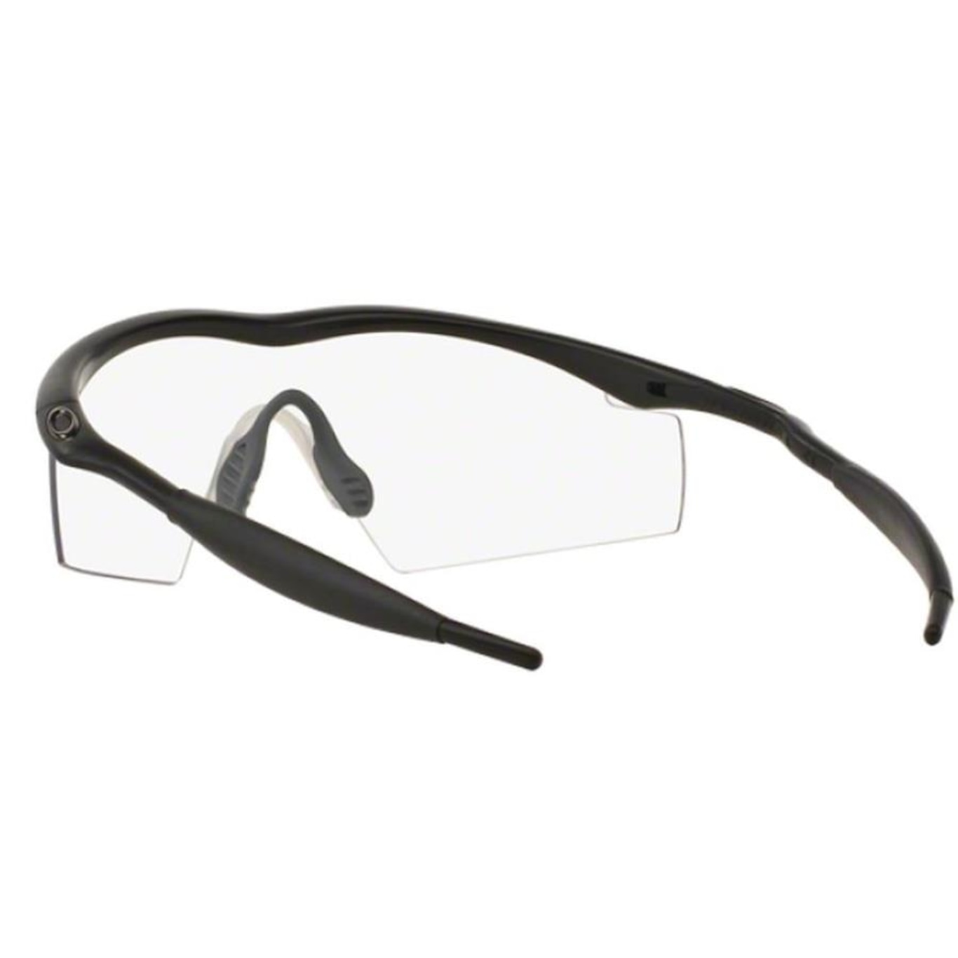 Óculos de Sol Unissex Oakley M Frame Strike Matte Black Transparent Clear - Foto 1