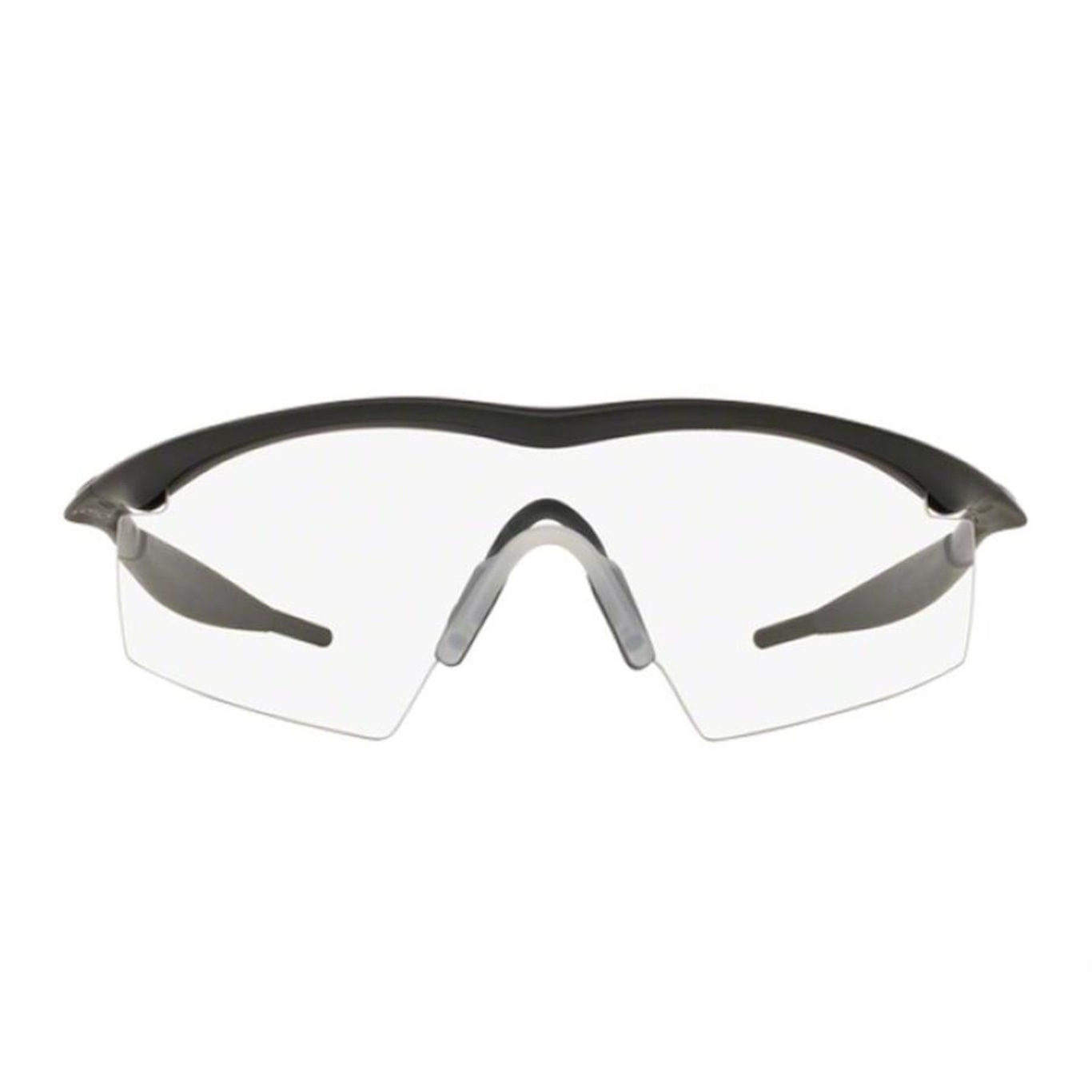 Óculos de Sol Unissex Oakley M Frame Strike Matte Black Transparent Clear - Foto 4