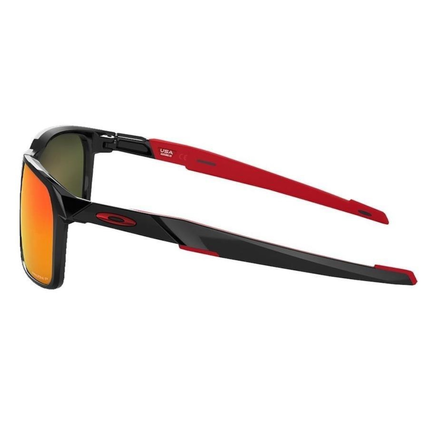 Óculos de Sol Oakley Portal X Polished Black Prizm H20 - Unissex - Foto 4