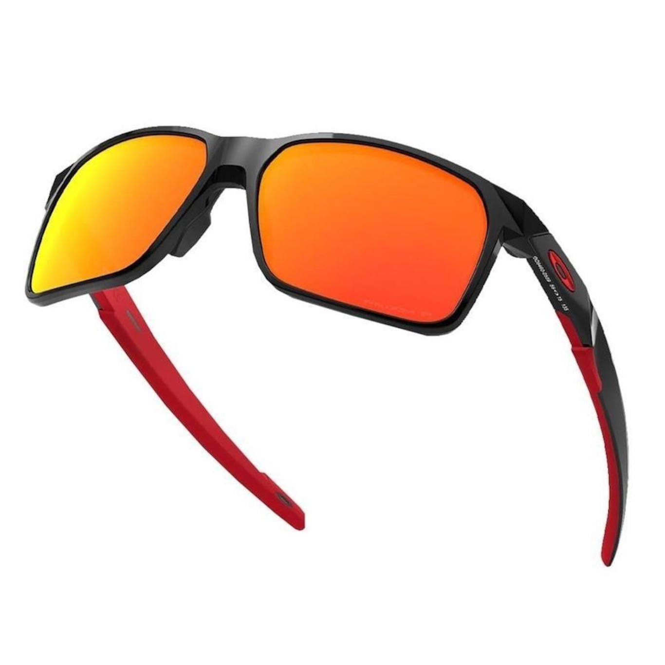 Óculos de Sol Oakley Portal X Polished Black Prizm H20 - Unissex - Foto 5