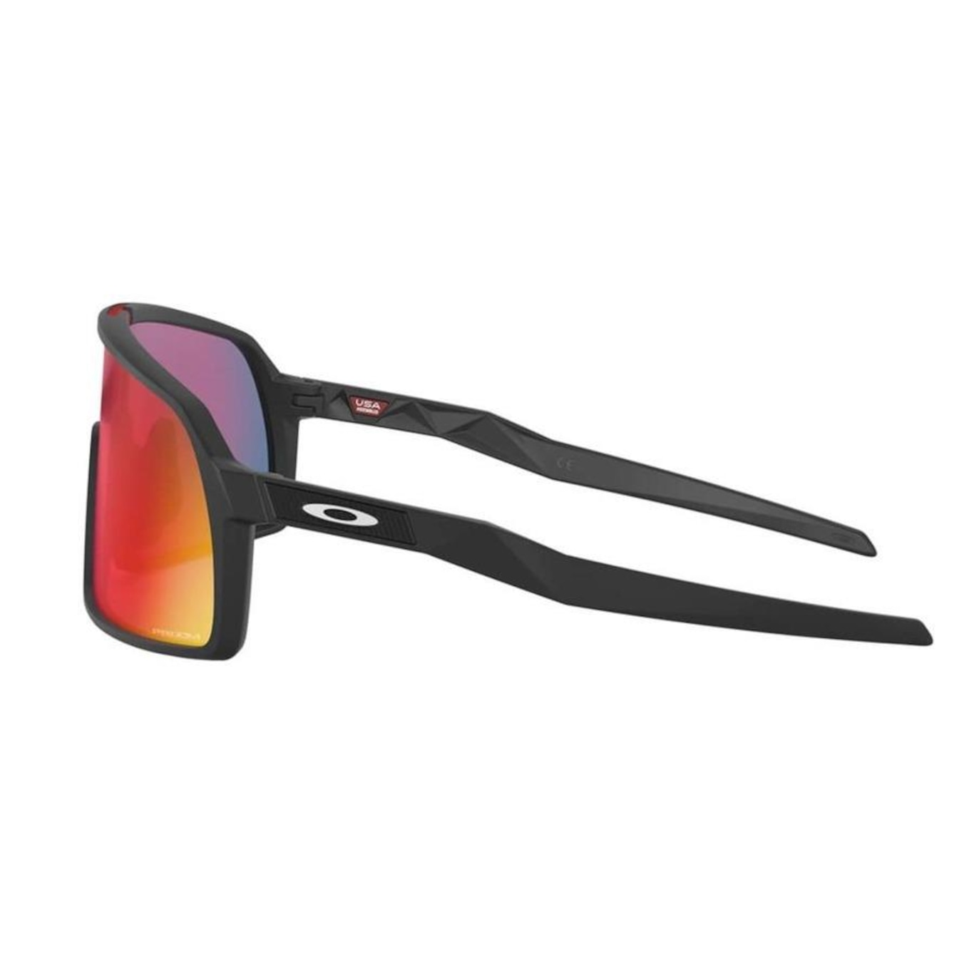 Óculos de Sol Oakley Unissex Sutro S Matte Black / Prizm Road - Foto 4