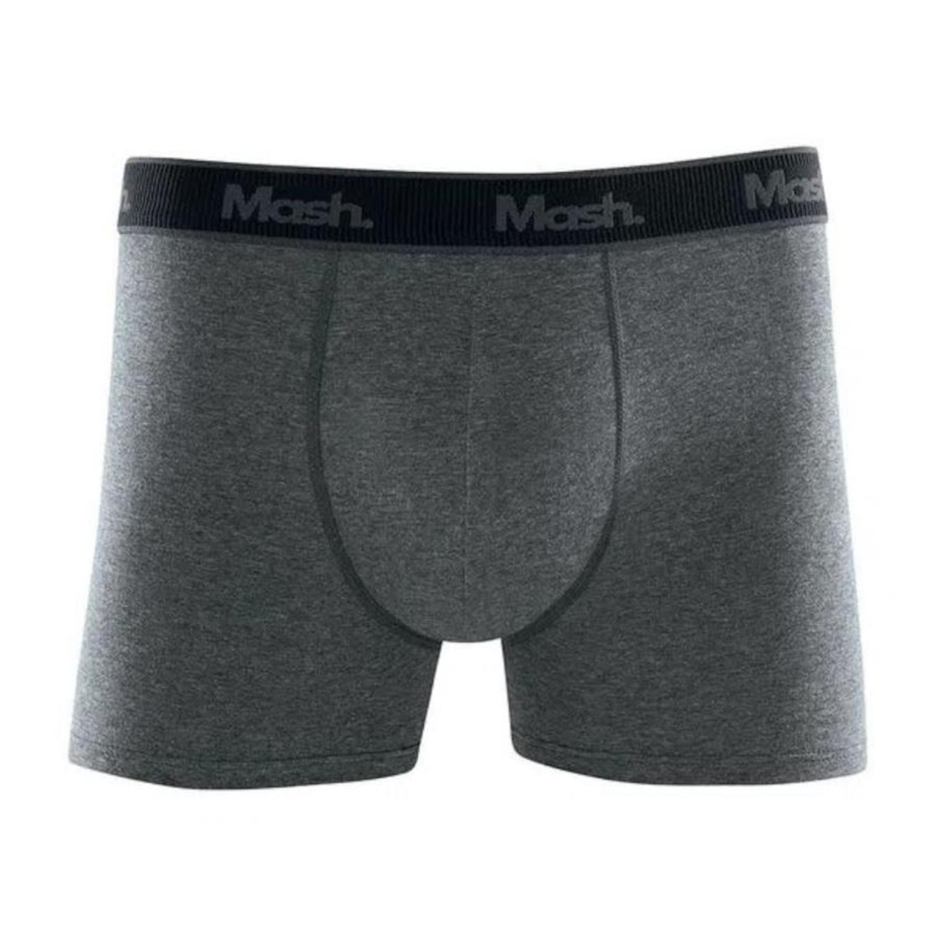 Cueca Boxer Cotton Mash Masculina Cós Elástico - Foto 1