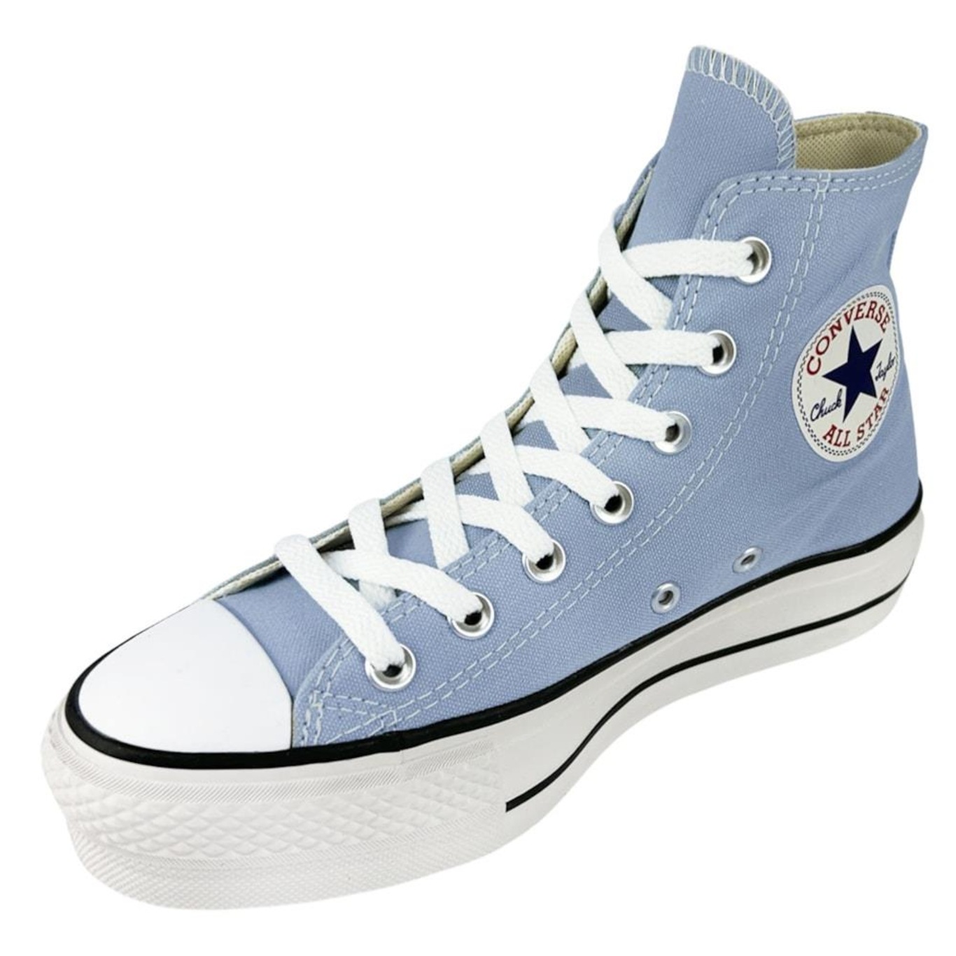 All Star Cano Alto Vulcanizado Azul