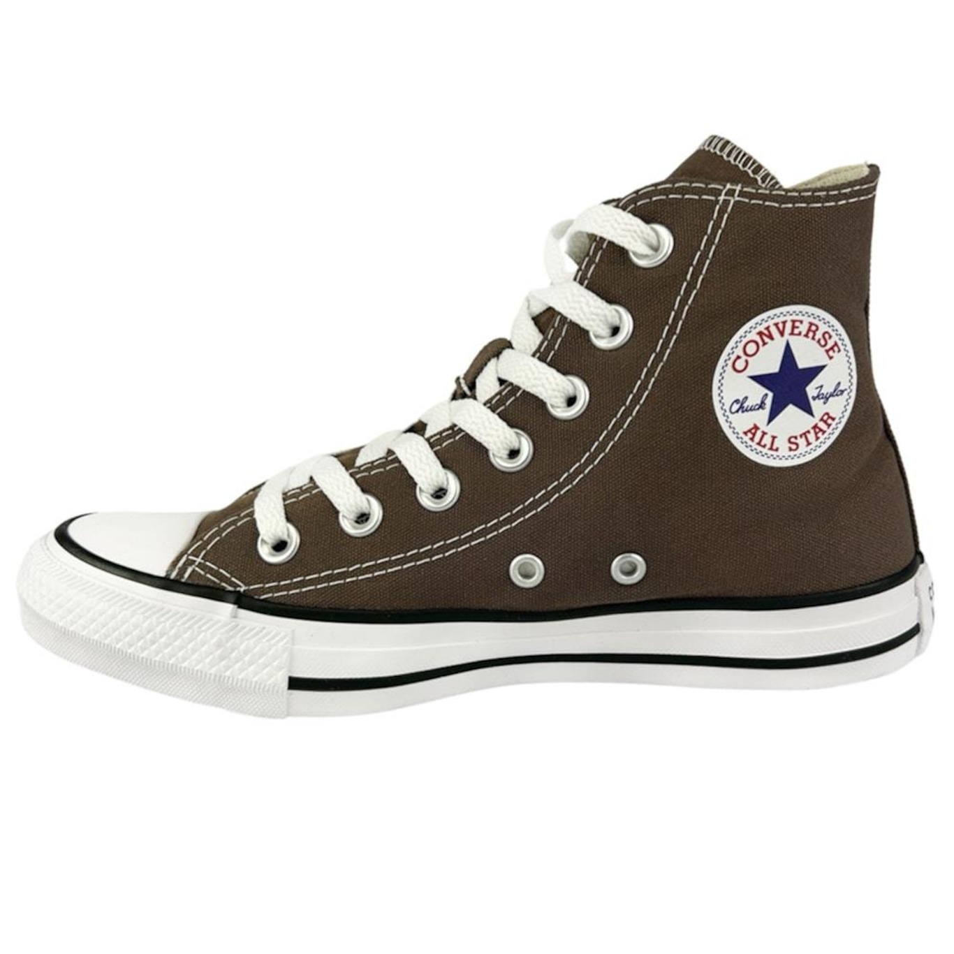 Tênis Converse Chuck Taylor All Star Seasonal Colors Cano Alto Feminino  Marrom / Preto