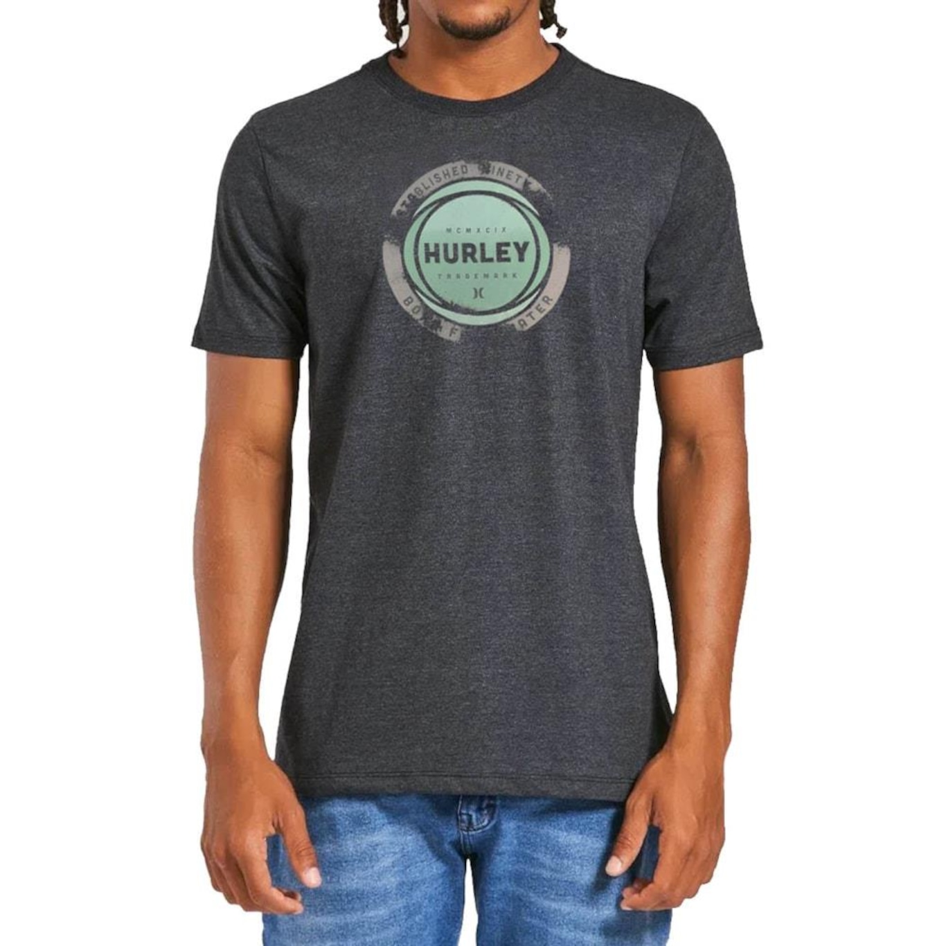 Camiseta Hurley Global - Masculina - Foto 1