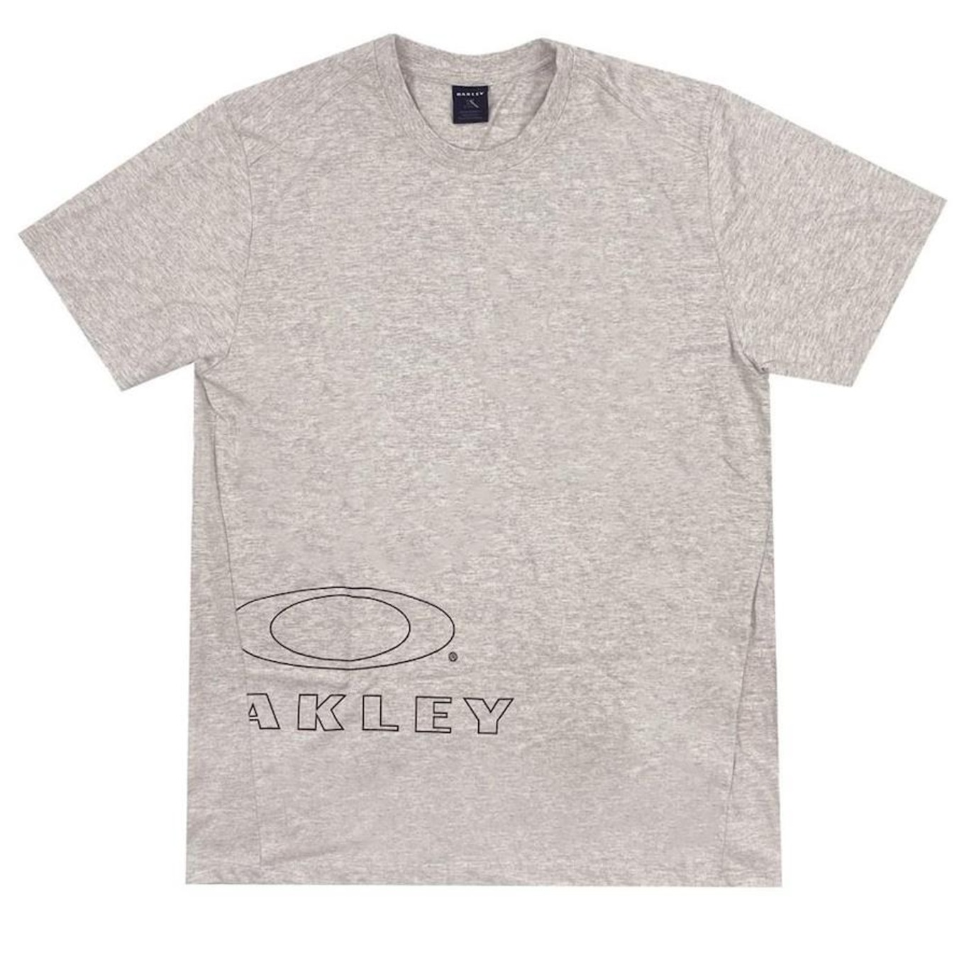 Camiseta Oakley Collegiate Big Ellipse Bone - Masculina - Foto 1