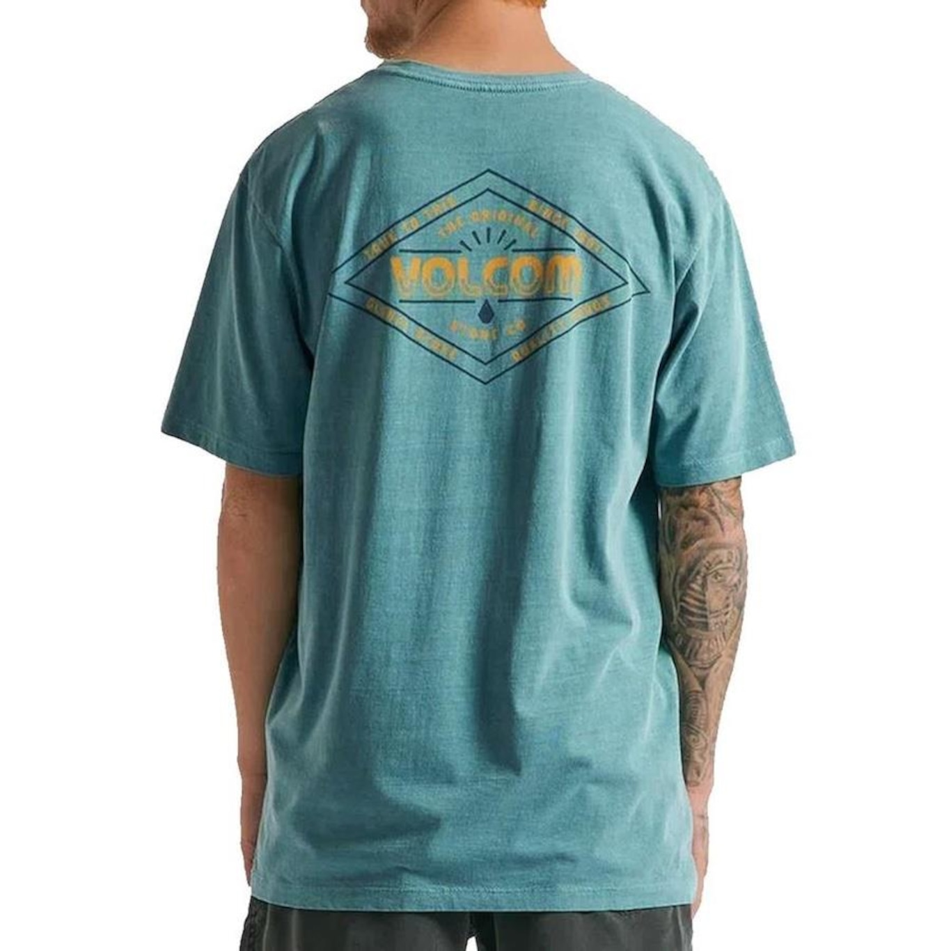 Camiseta Volcom Trecker - Masculina - Foto 2