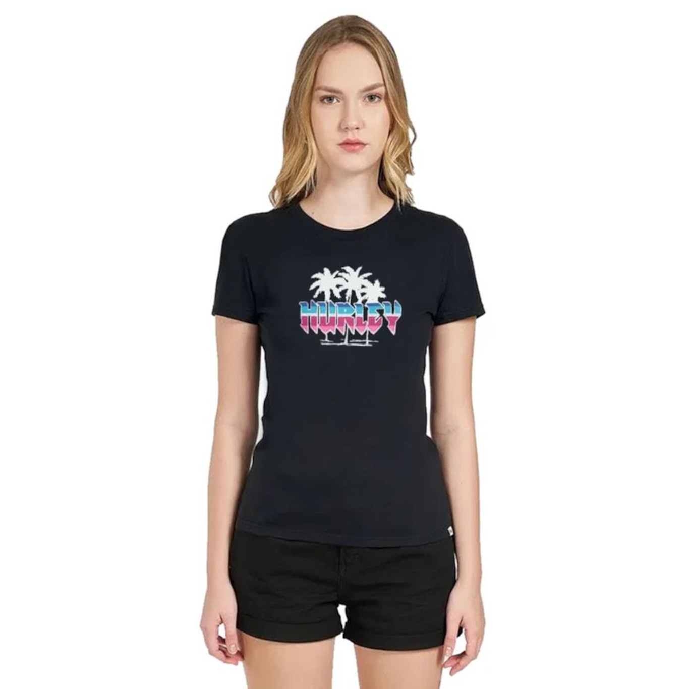 Camiseta Hurley Boyfried - Feminina - Foto 1