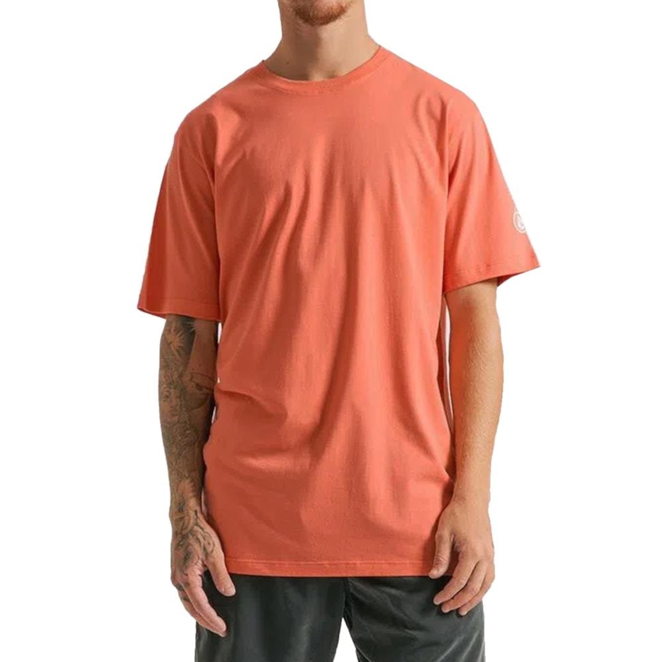 Camiseta Volcom Solid Stone - Masculina - Foto 1