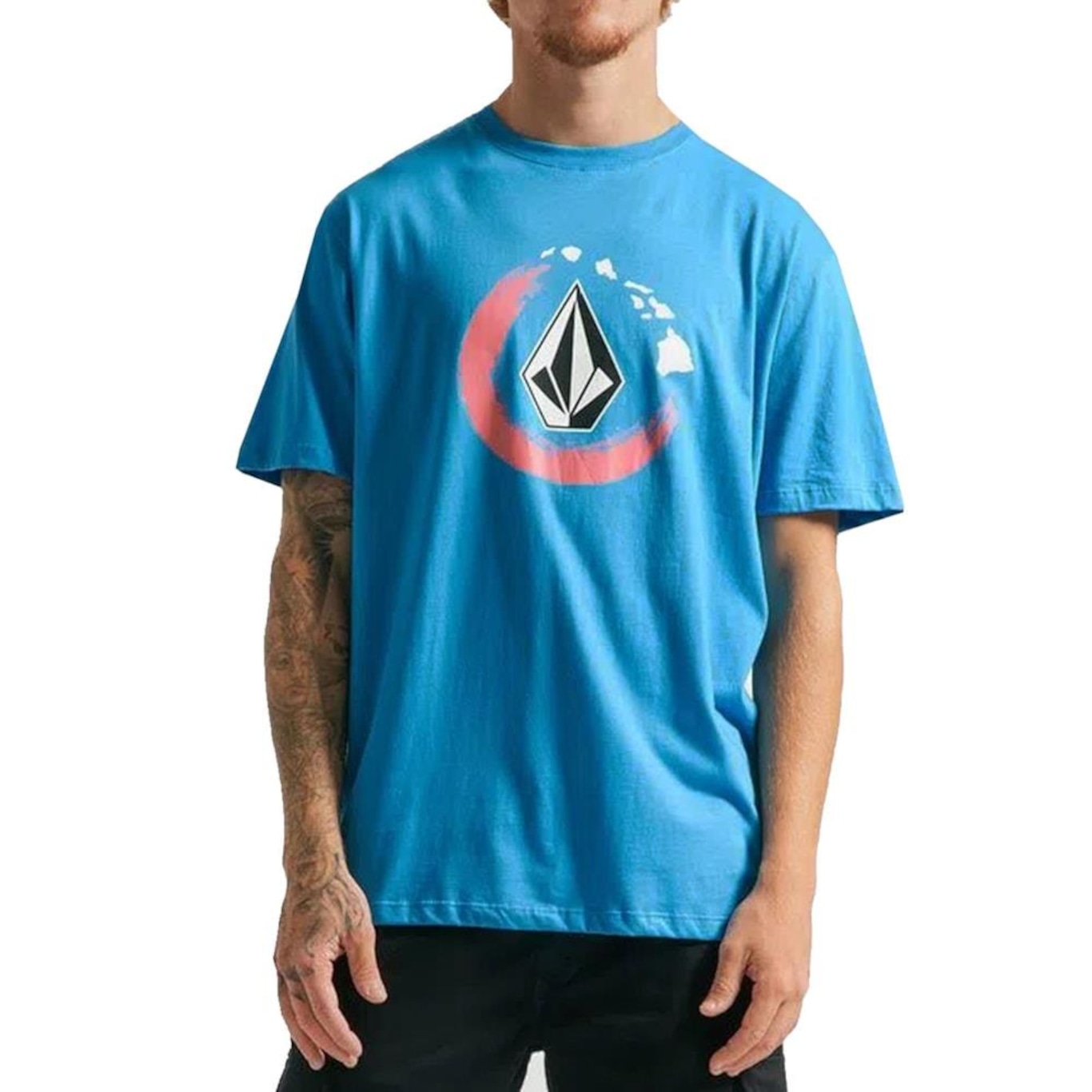 Camiseta Volcom Ho Loop - Masculina - Foto 1