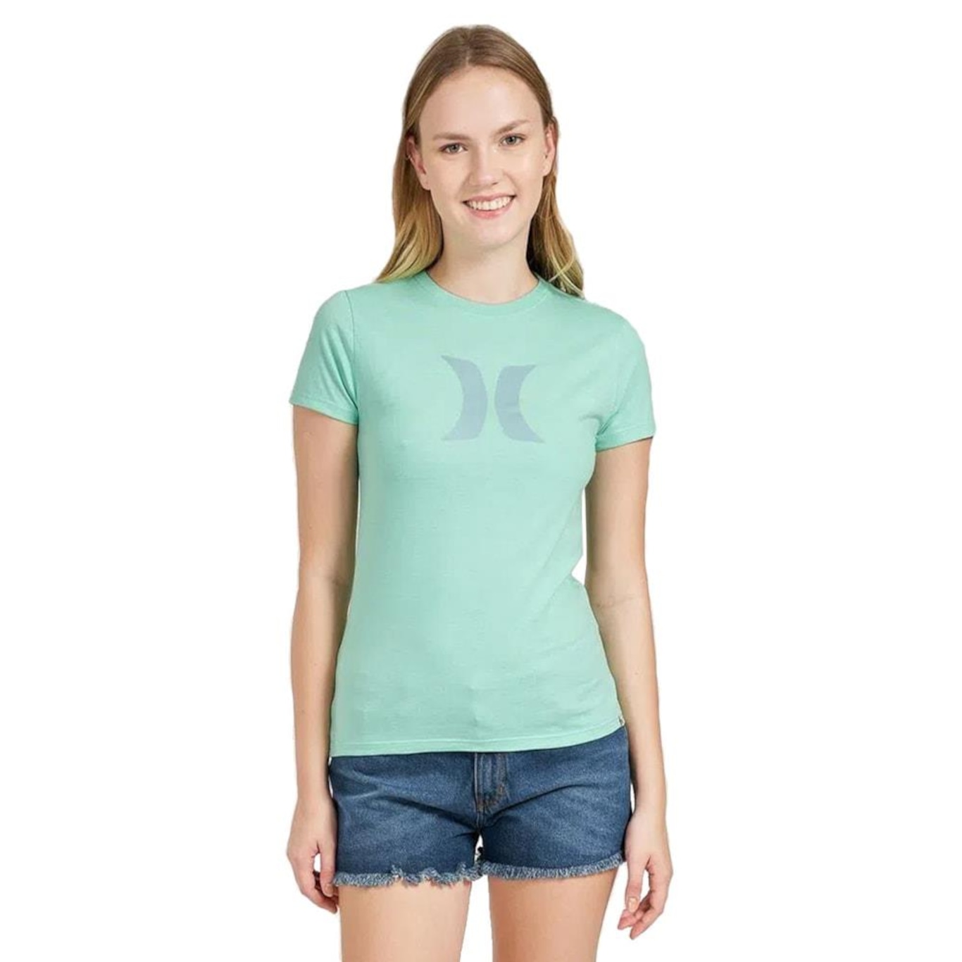 Camiseta Hurley Silk Icon - Feminina - Foto 1