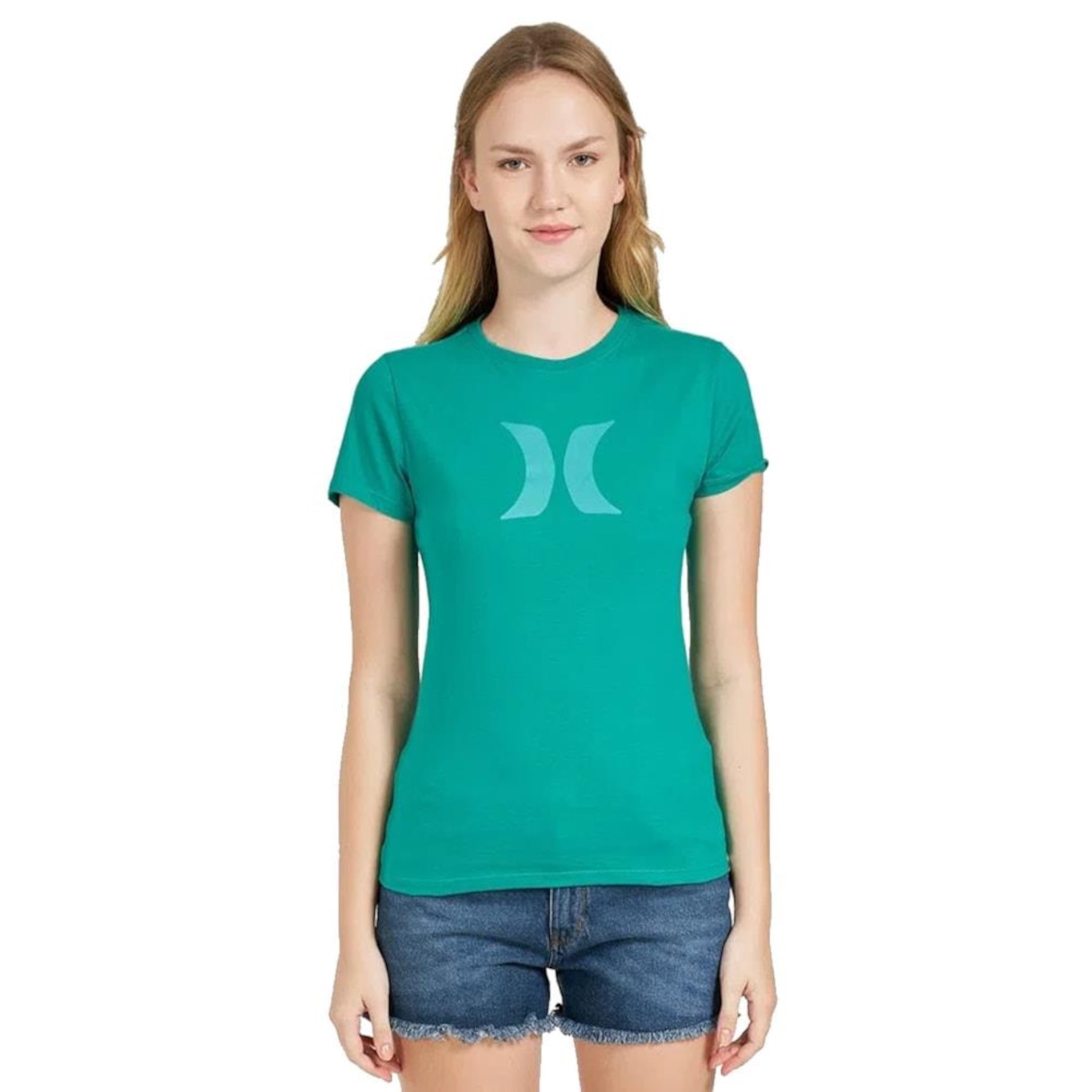 Camiseta Hurley Silk Icon - Feminina - Foto 1