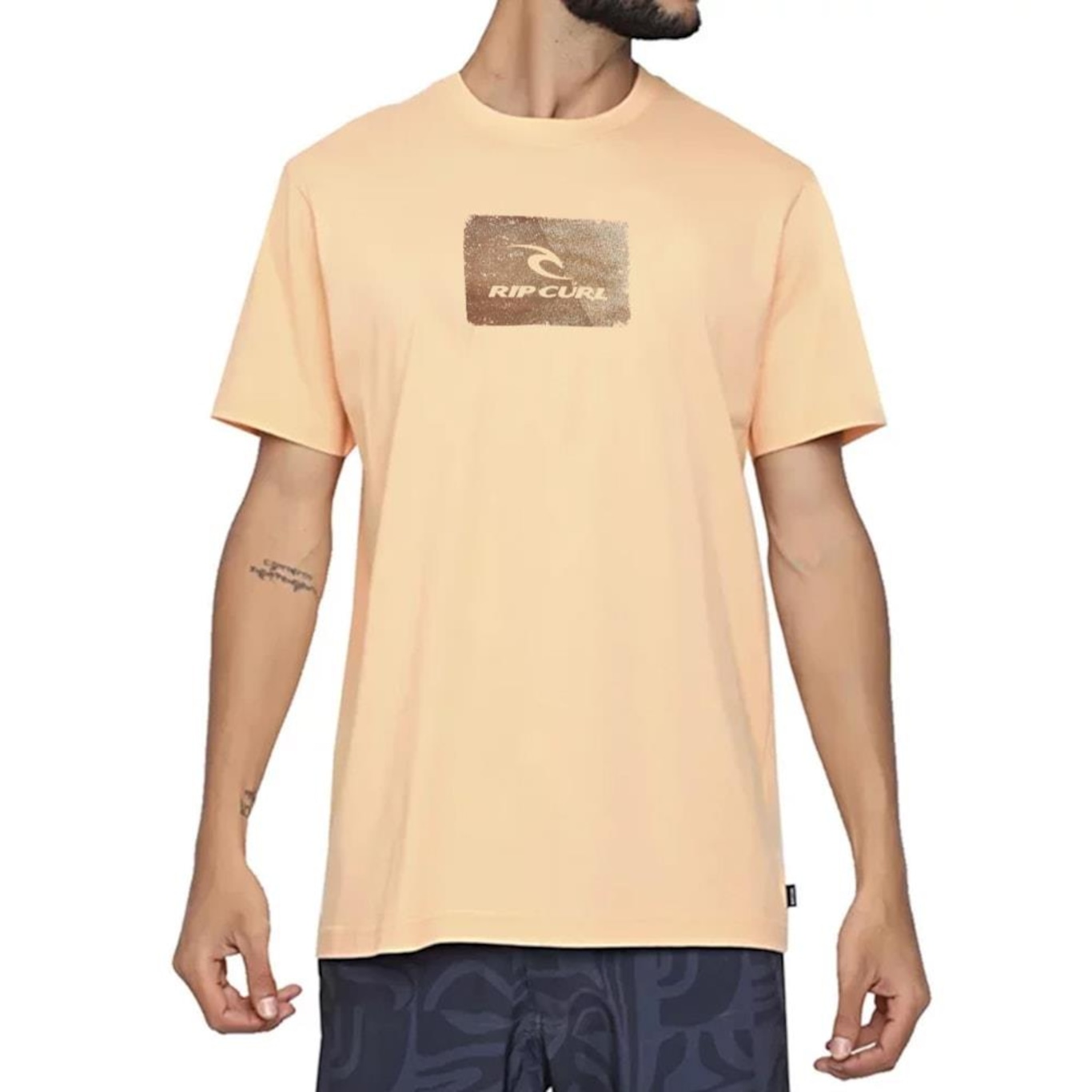 Camiseta Rip Curl Icon - Masculina - Foto 1