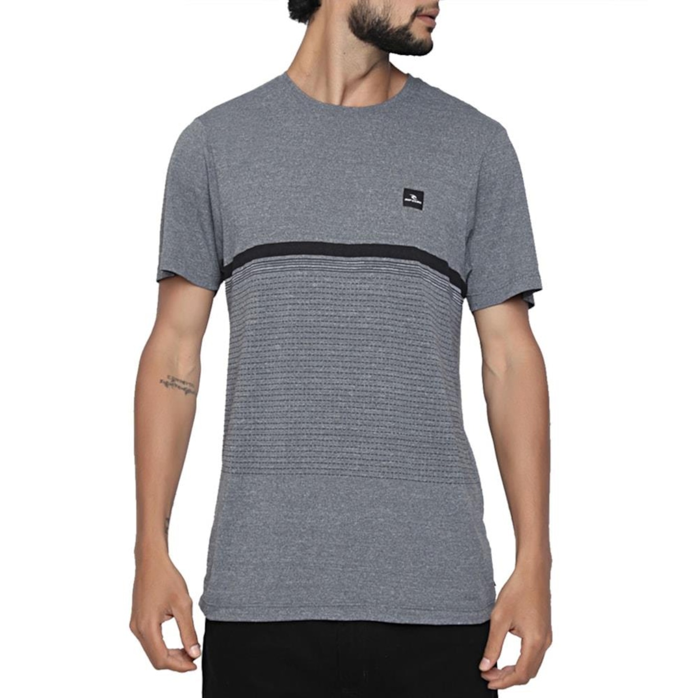 Camiseta Rip Curl Energy Tse Marle - Masculina - Foto 1