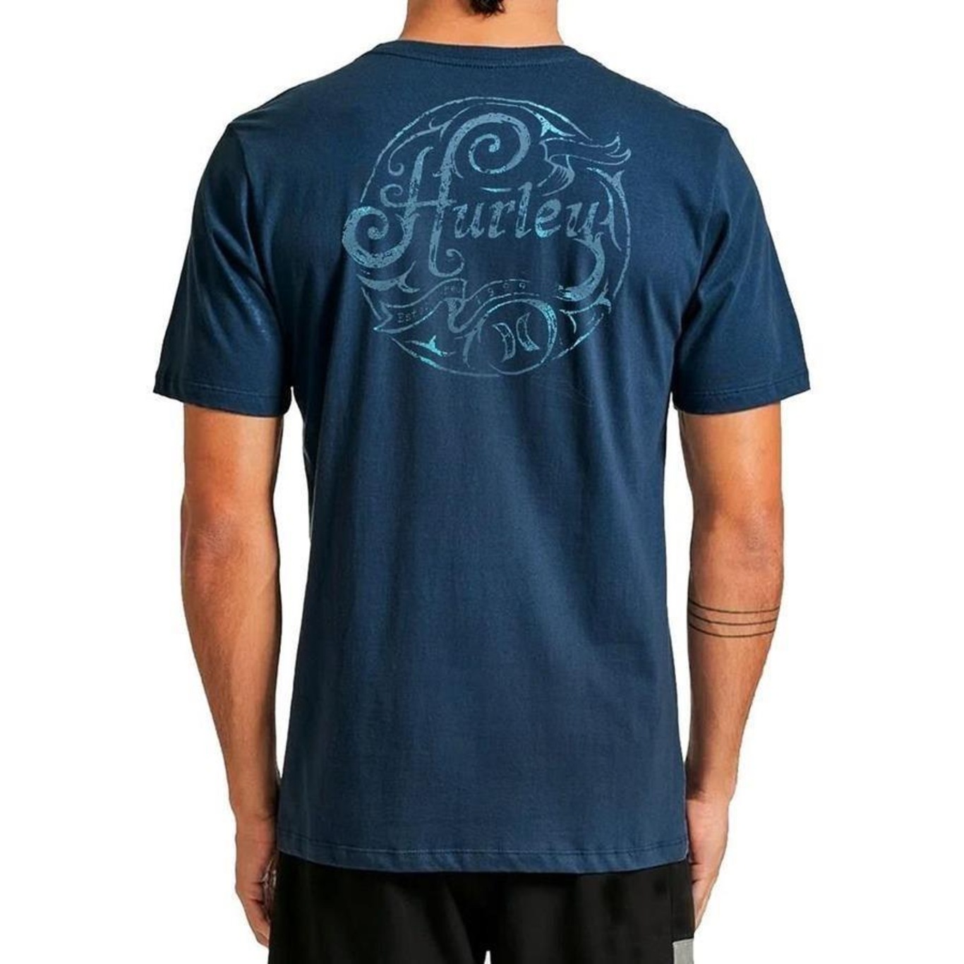 Camiseta Hurley Silk Ink - Masculina - Foto 2