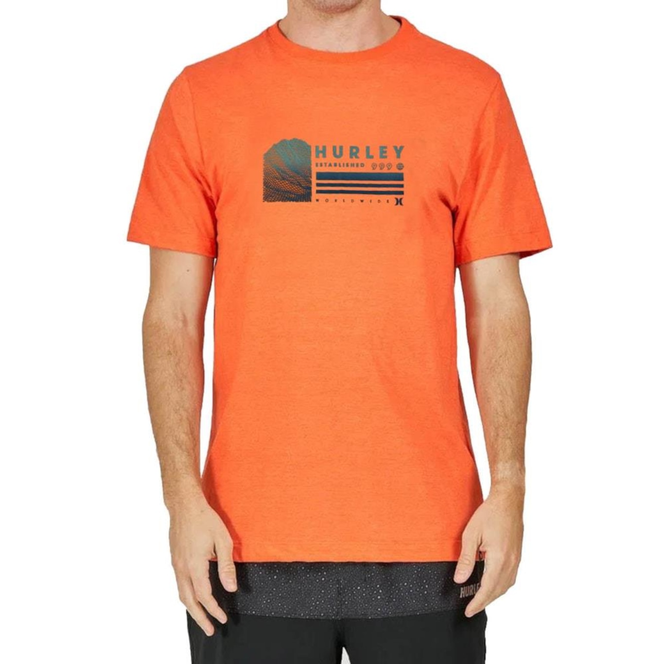 Camiseta Hurley Silk Spectro - Masculina - Foto 1