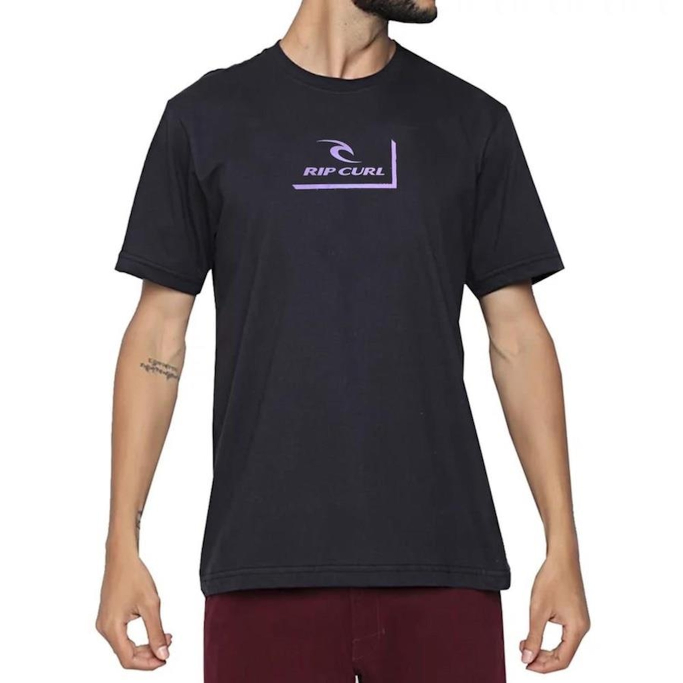 Camiseta Rip Curl Icon Washed - Masculina - Foto 1