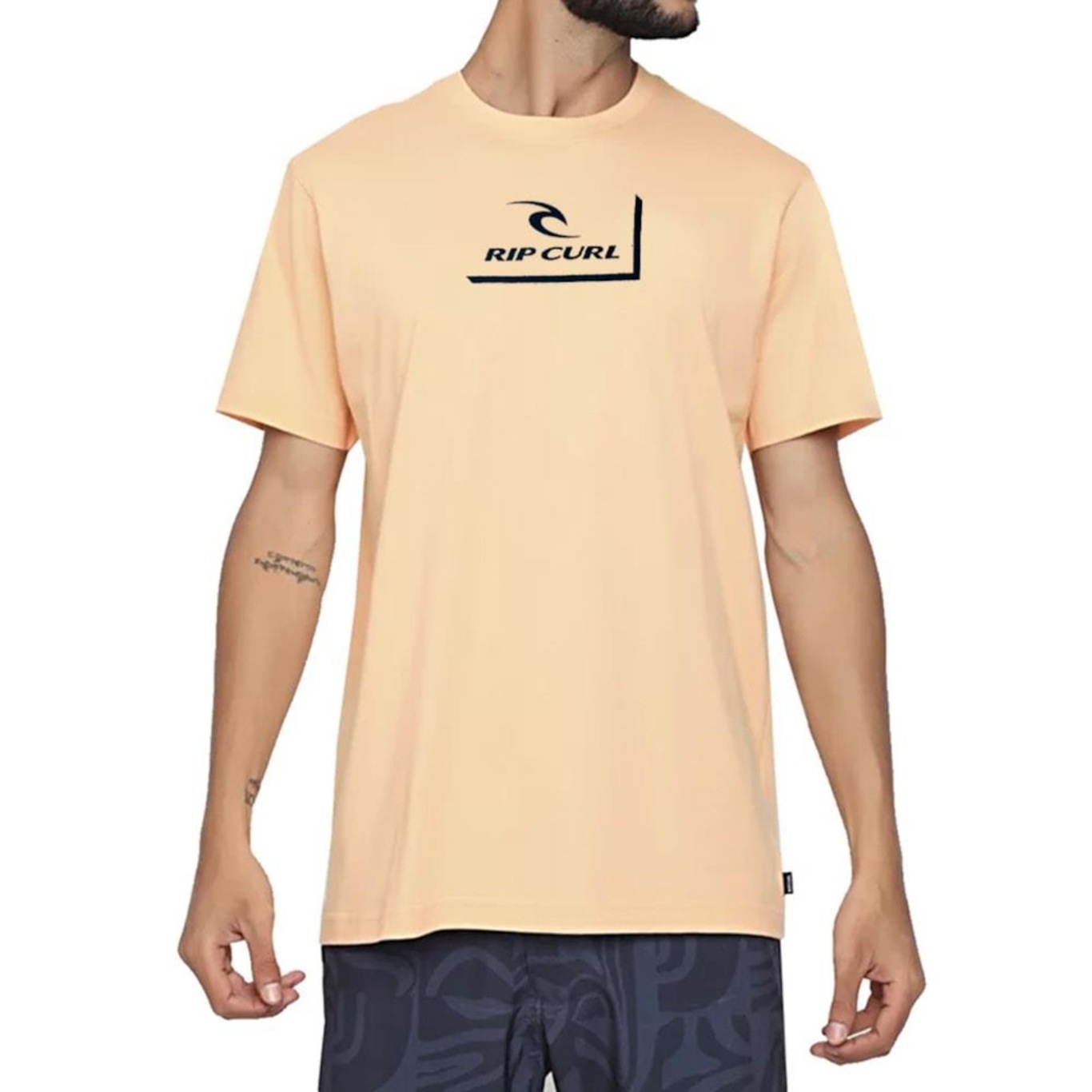 Camiseta Rip Curl Icon - Masculina - Foto 1