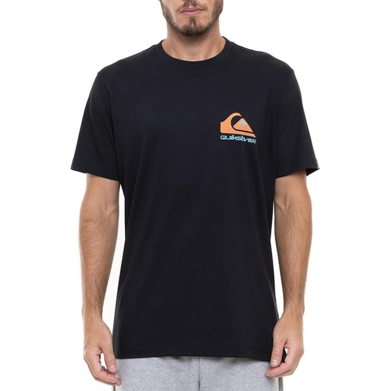 Camiseta Quiksilver Omni Logo - Masculina - Foto 1