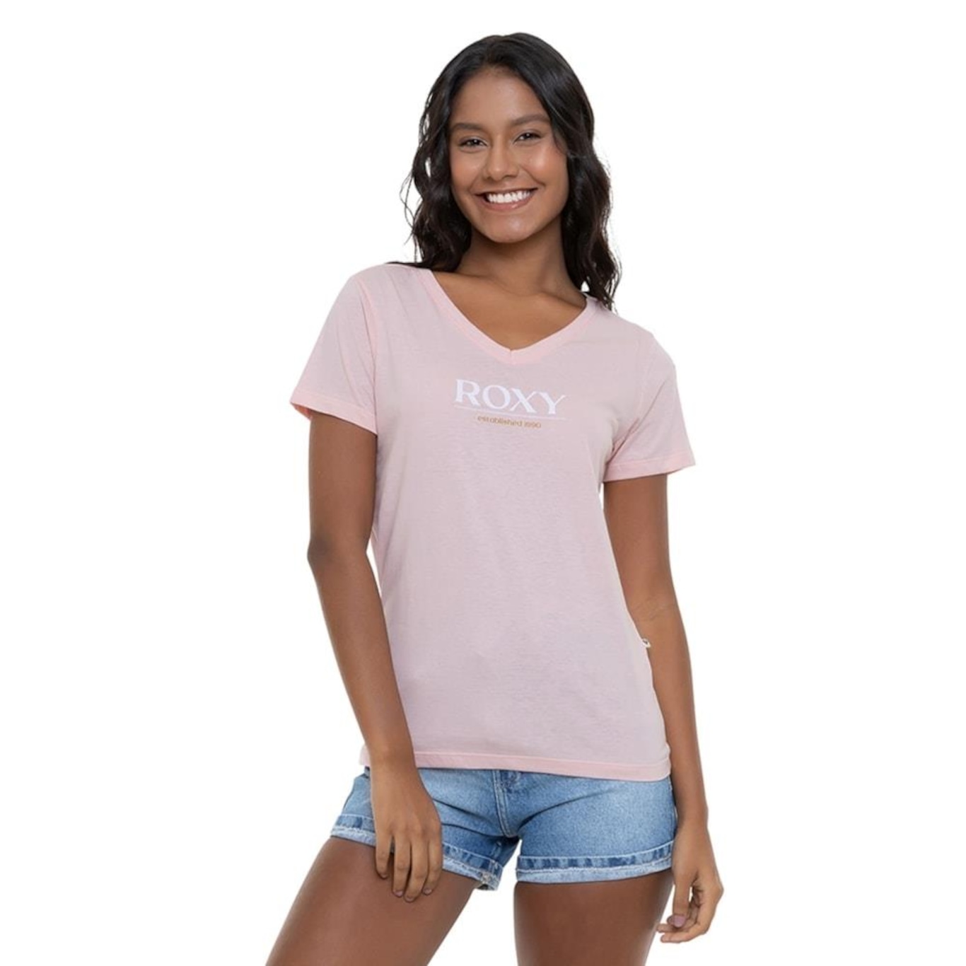 Camiseta Roxy Noon Ocean - Feminina - Foto 1