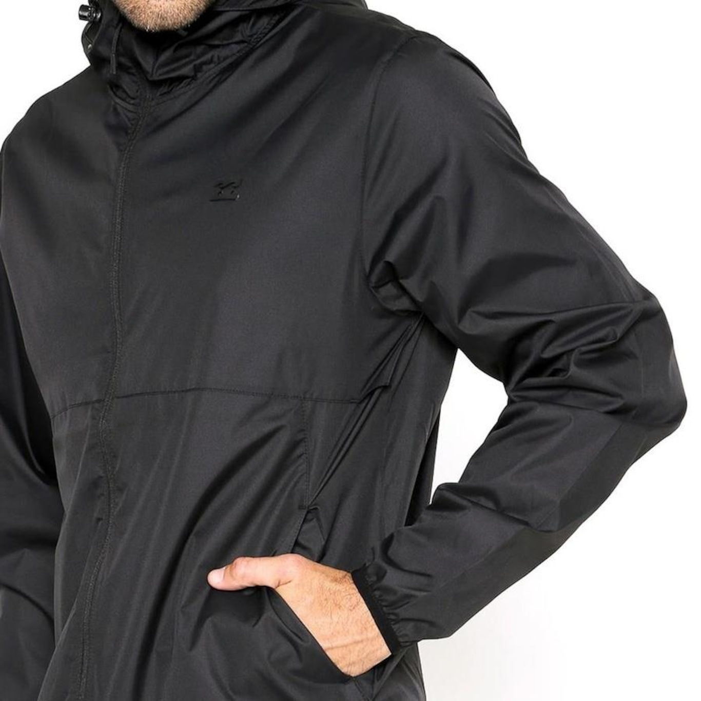 Jaqueta Corta Vento com Capuz Billabong Transport Windbreake - Masculina - Foto 3