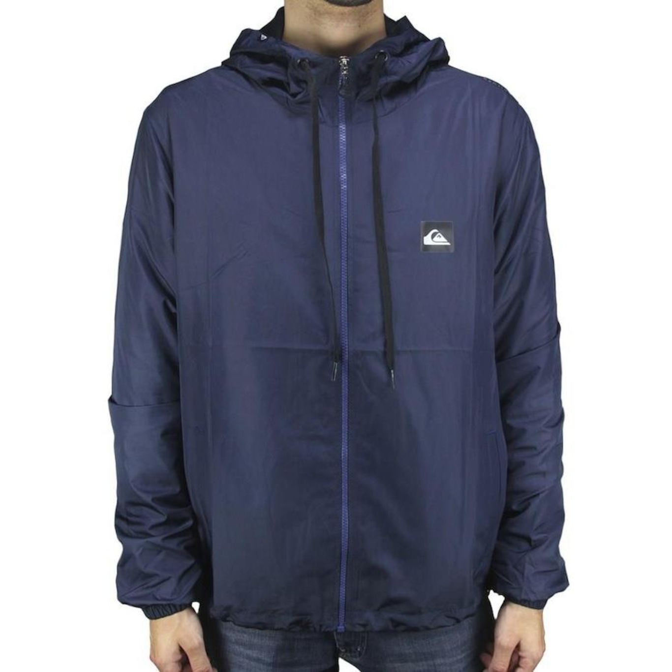 Jaqueta Corta Vento com Capuz Quiksilver Windbreaker Basic - Masculina - Foto 3