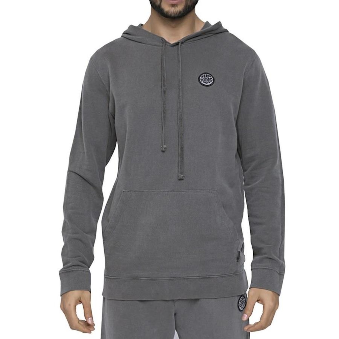 Blusão de Moletom com Capuz Rip Curl Wettie Icon Hood - Masculino - Foto 1