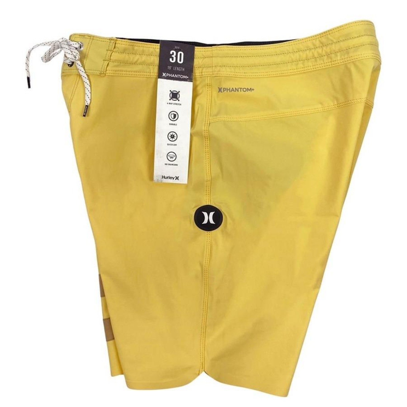 Board Short Masculino Hurley Phantom Block Party Amarelo