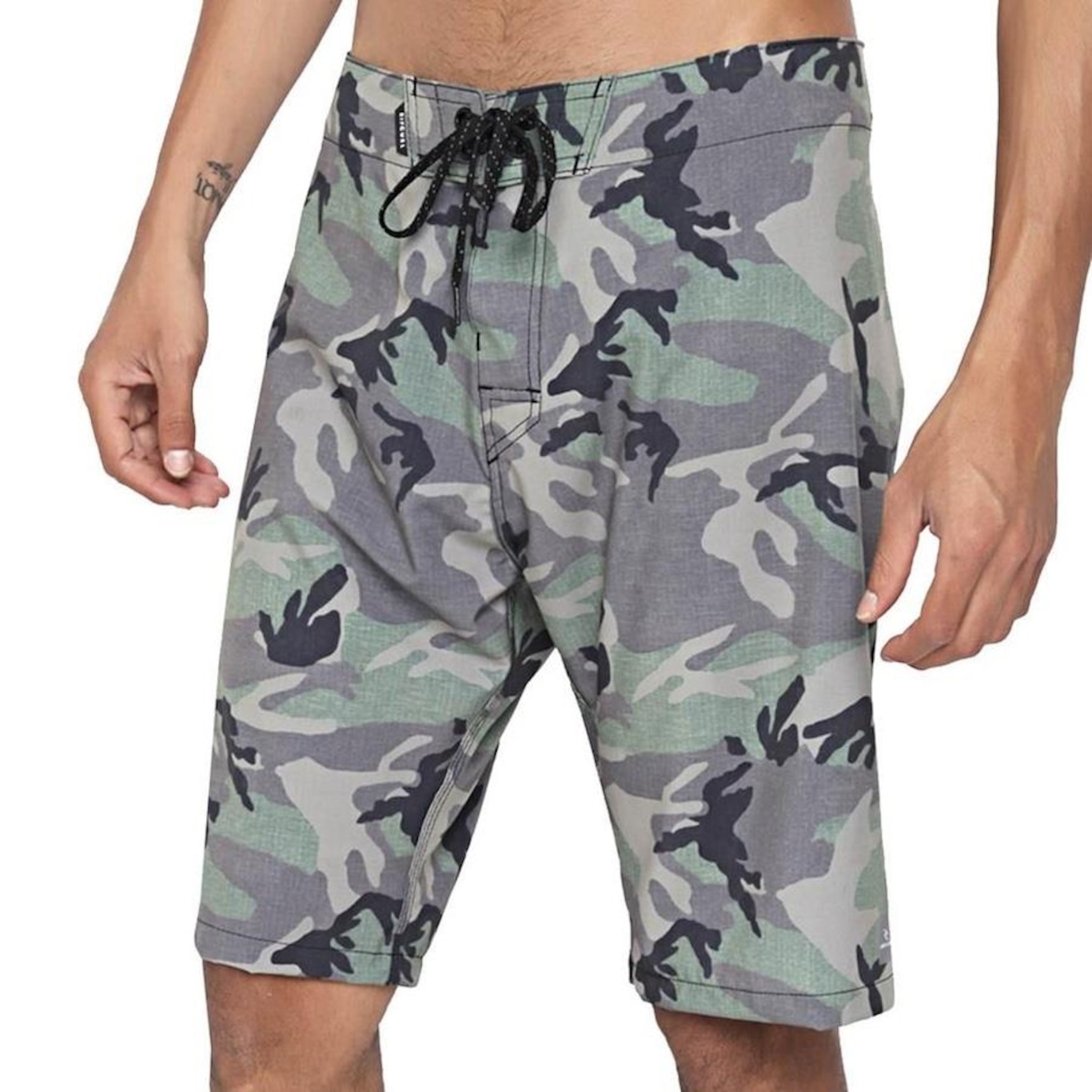 Bermuda Rip Curl Água Paradiso 21" Camo - Masculina - Foto 1