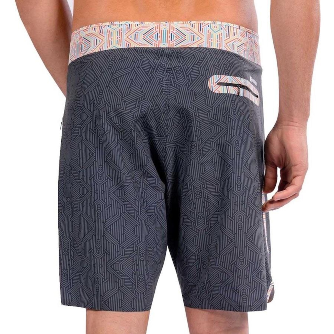 Bermuda Freesurf Água Hyper Colors - Masculina - Foto 4