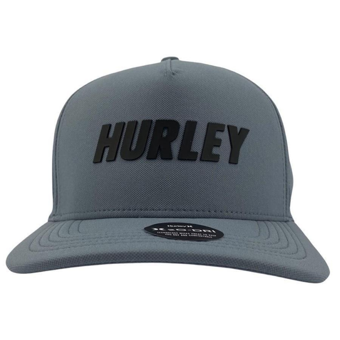 Boné Aba Curva Hurley Fastlane - Snapback - Adulto - Foto 2