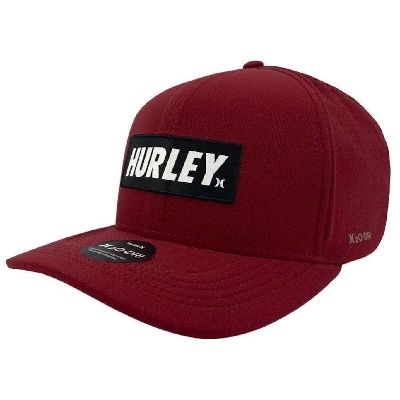 Boné Curva Hurley Label - Snapback - Adulto - Foto 3