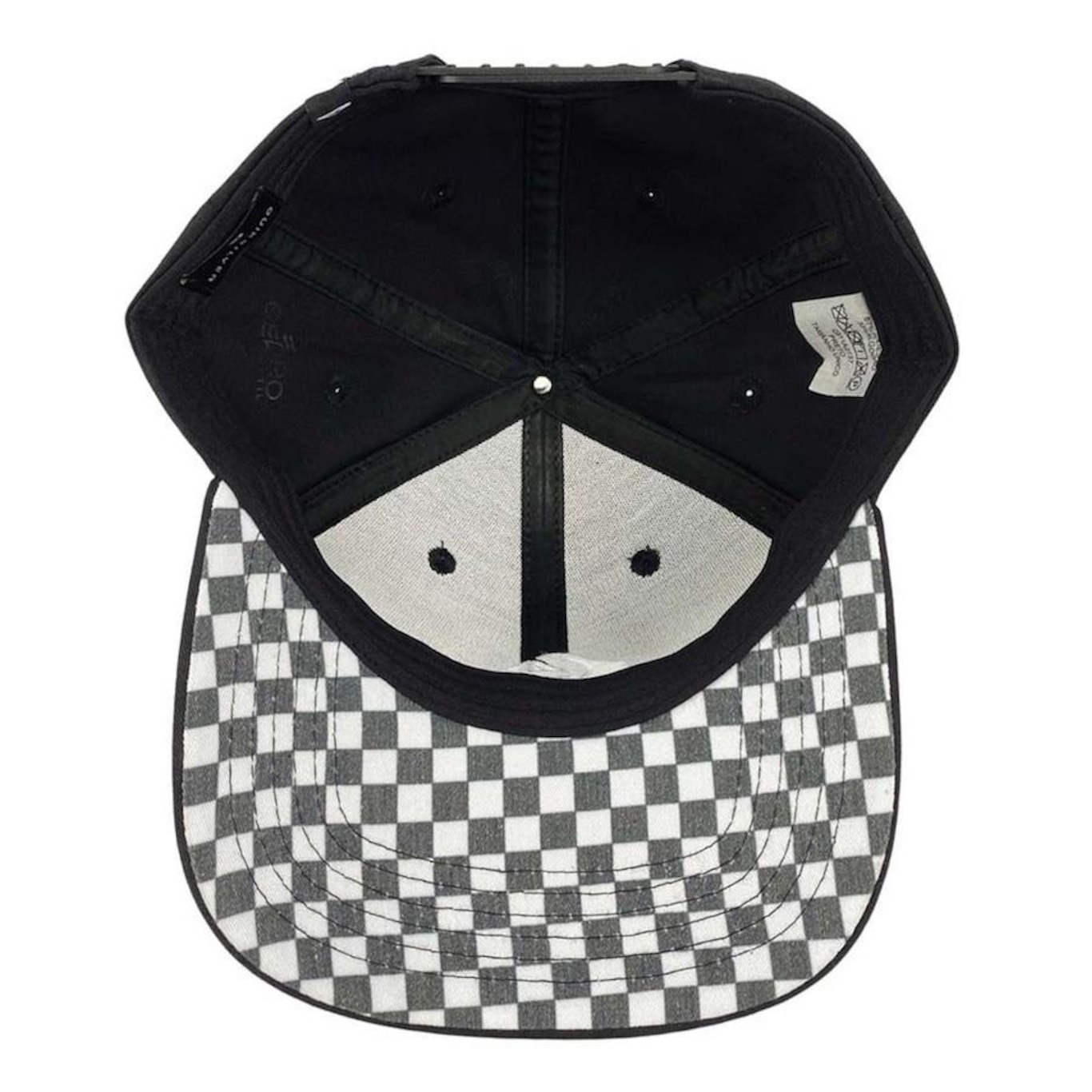 Boné Aba Curva Quiksilver Checker - Snapback - Adulto - Foto 4