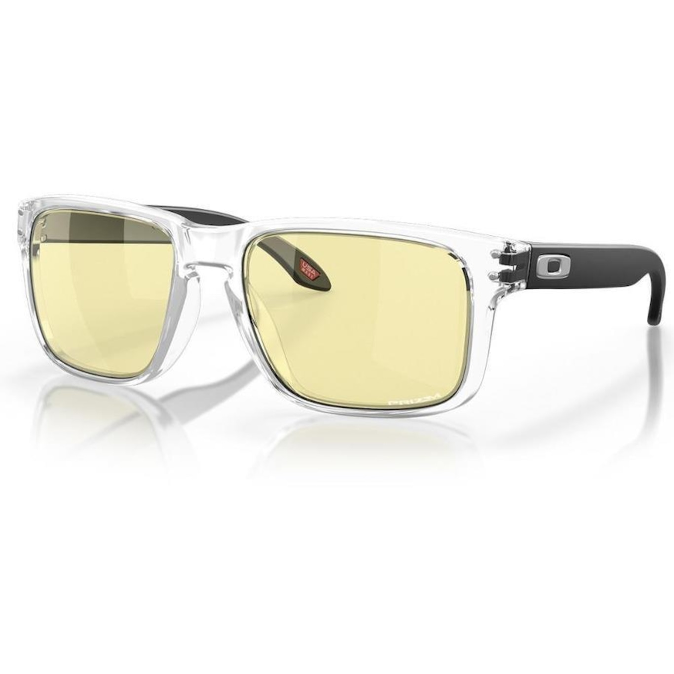 Óculos de Sol Unissex Oakley Holbrook Clear Prizm Gaming - Foto 3