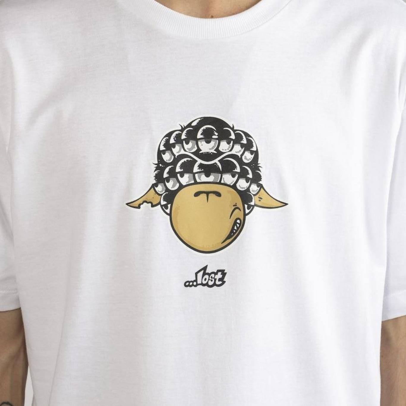 Camiseta Lost Crazy Sheep - Masculina - Foto 3