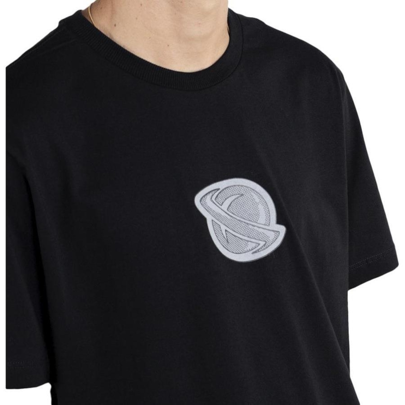 Camiseta Lost Saturn Reflective - Masculina - Foto 4