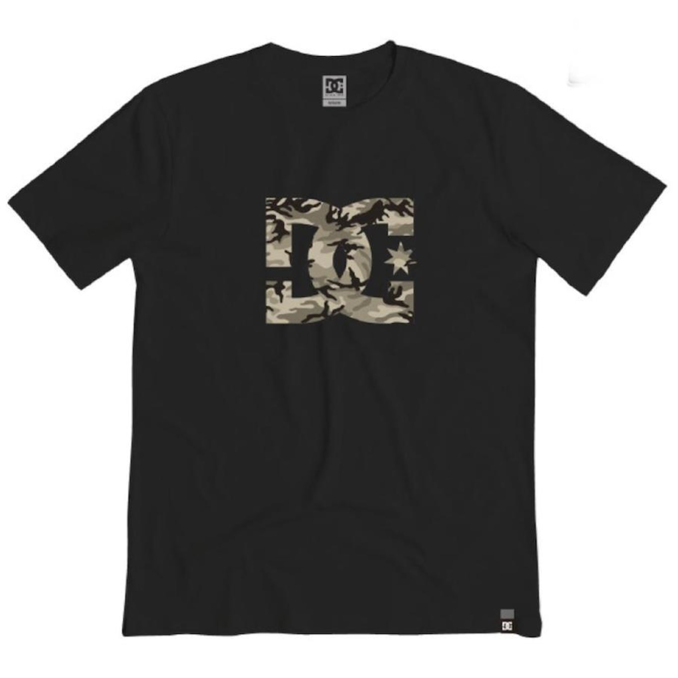 Camiseta Dc Shoes Dc Star Fill Camo - Masculina - Foto 1