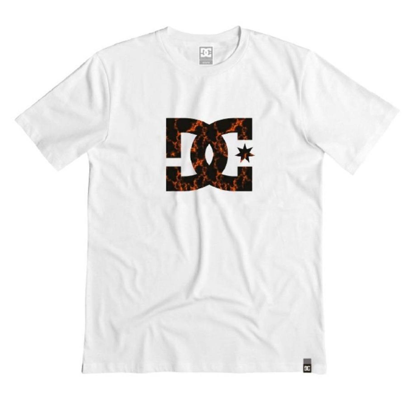 Camiseta Dc Shoes Dc Star Fill Fire - Masculina - Foto 1