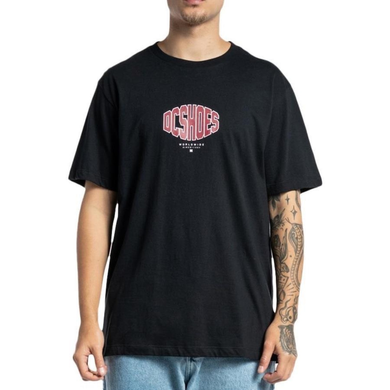 Camiseta DC Shoes Minimalwes WT23 - Masculina - Foto 1