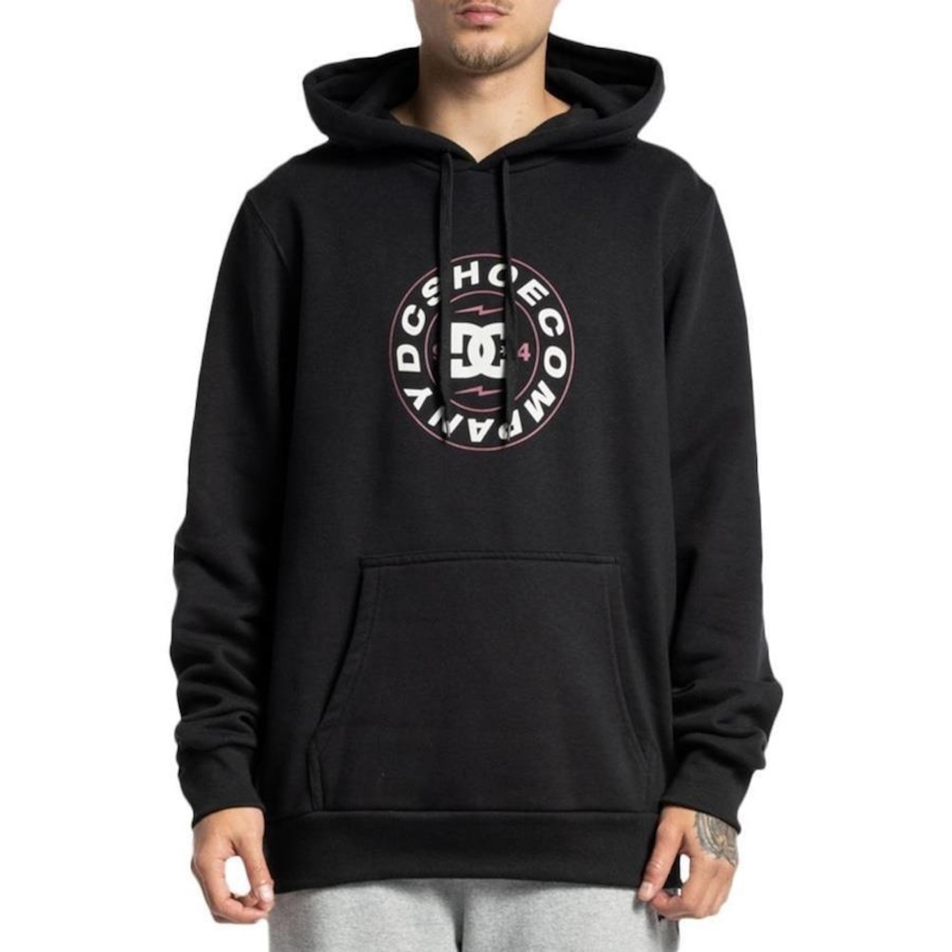 Blusão de Moletom com Capuz DC Shoes Connect WT23 - Masculino - Foto 1