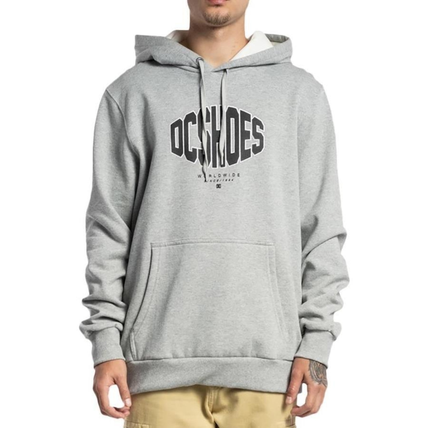 Blusão de Moletom com Capuz DC Shoes Solidwes WT23 - Masculino - Foto 1