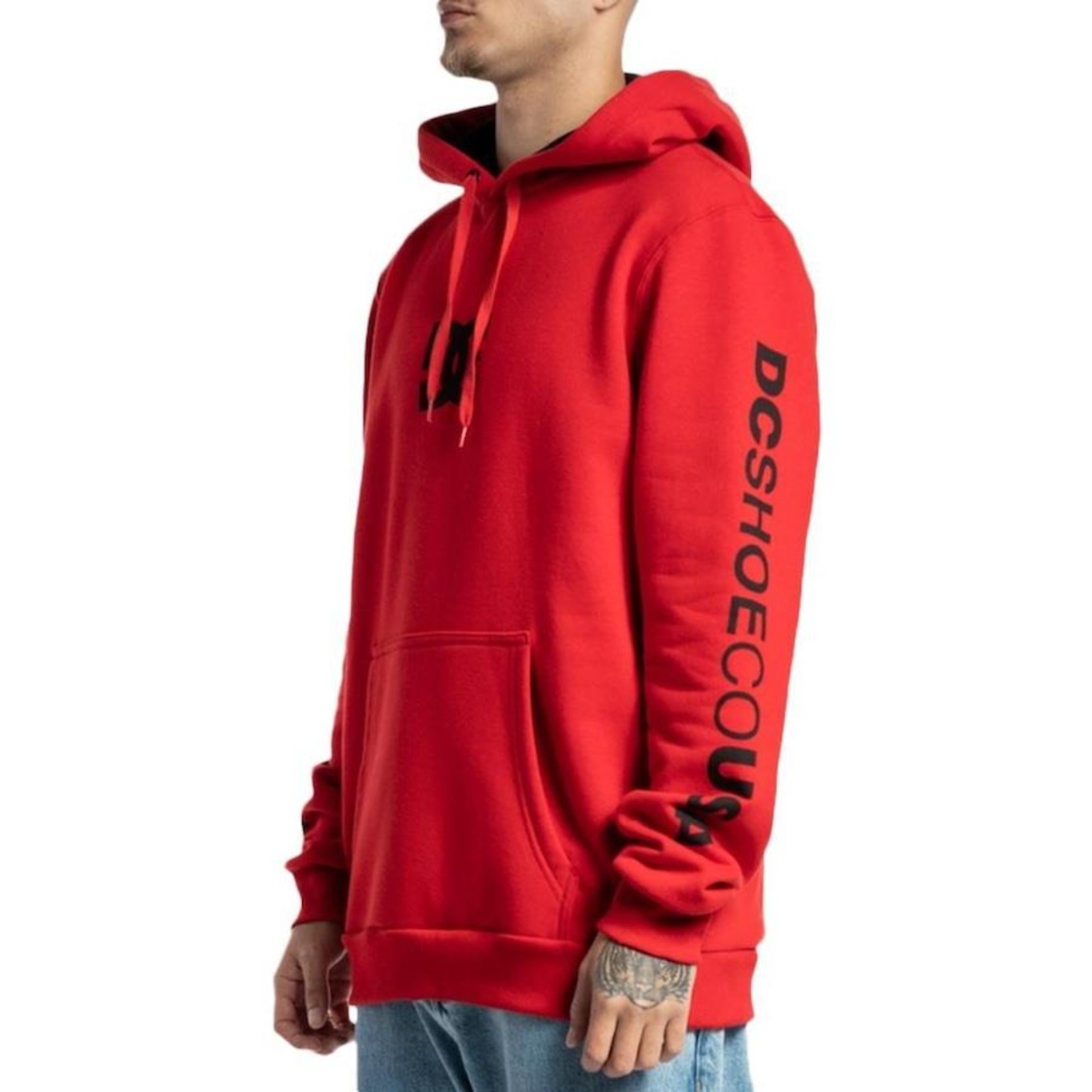 Blusão de Moletom com Capuz DC Shoes DCShoecousa Sleeve WT23 - Masculino - Foto 3